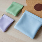 Cosmetic bag made of PU leather