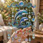 Ocean-Themed Crystal Wind Chime – Bring the Ocean Glow to Your Garden