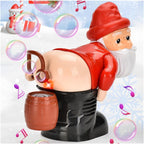 Christmas Bubble Machine | Santa Design | With Light & Music | Funny Christmas Decoration