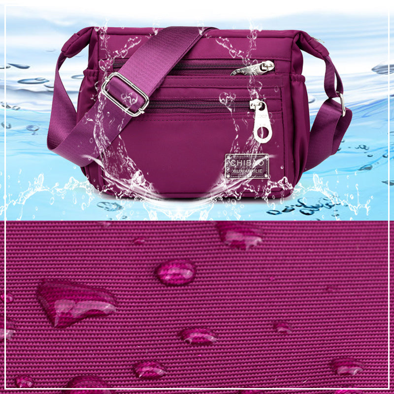 Women’s Multi-layer Nylon Crossbody Bag
