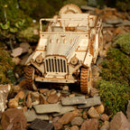 Puzzle Model Mechanical Made of Wood Super