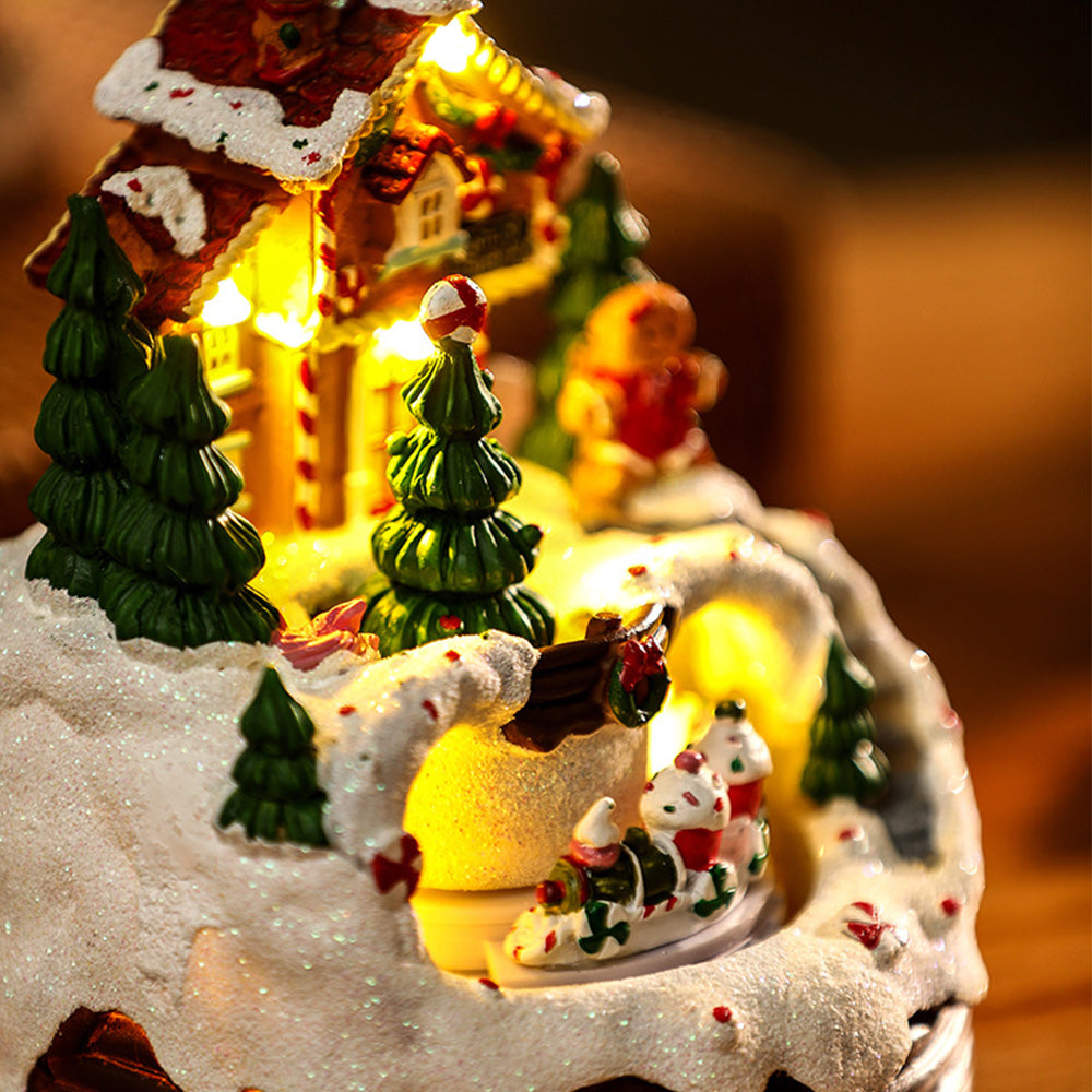 Christmas Ornament with LED Lights and Music