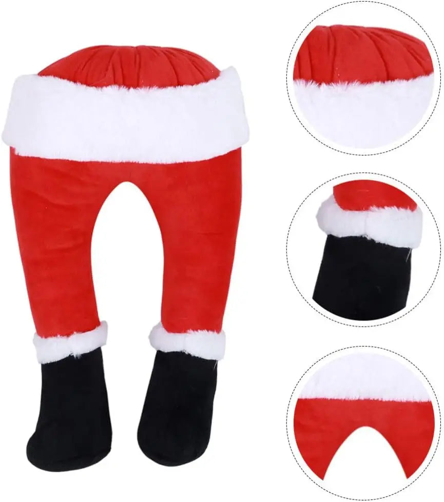 Christmas Decoration | JollyLegs Festive Hanging Ornament | Durable Fabric | Easy Setup
