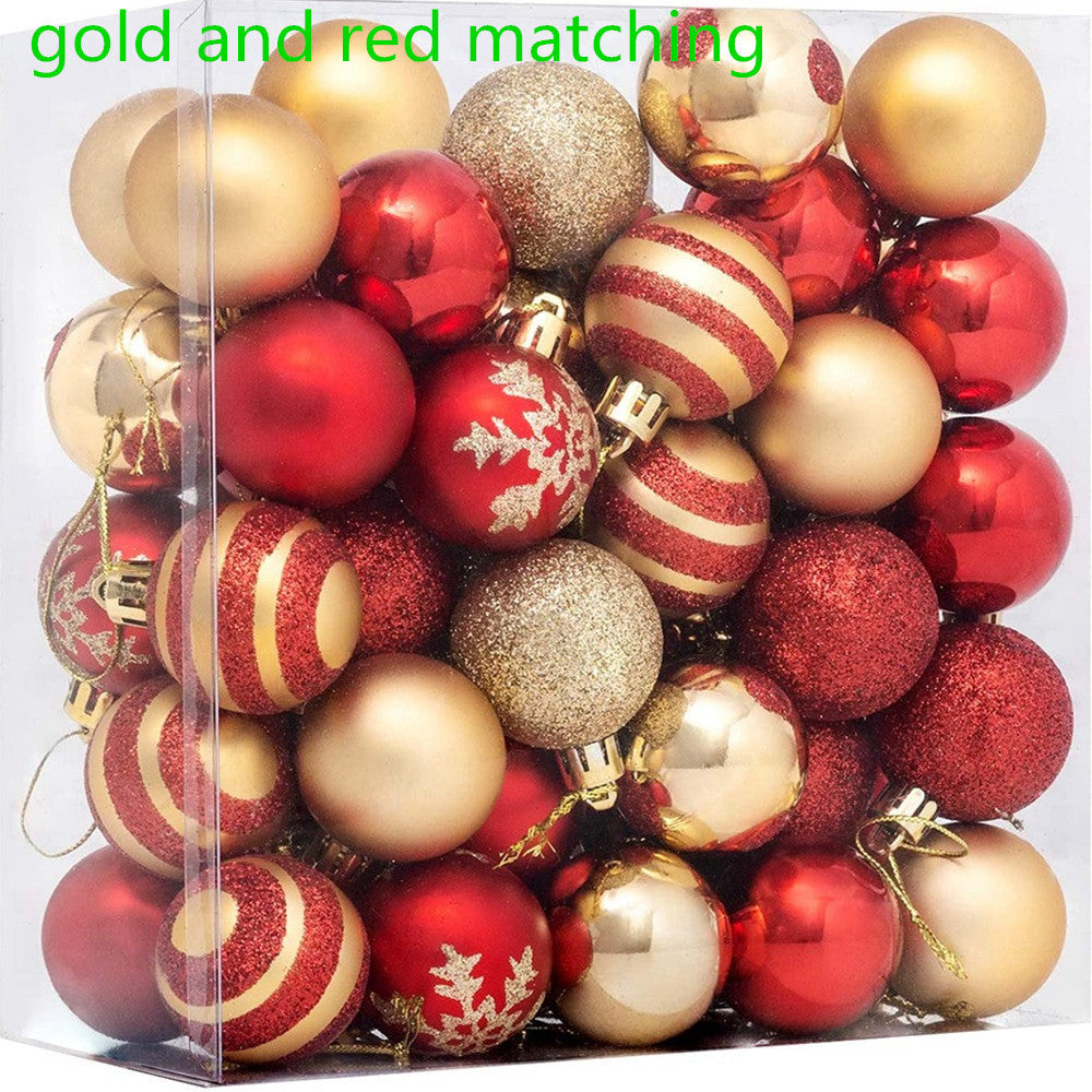 4CM, 50CM Hand Made Christmas Ball Decorations