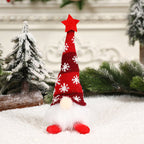 Christmas Gnome Decoration | LED Light | Nordic Holiday Figurine Set