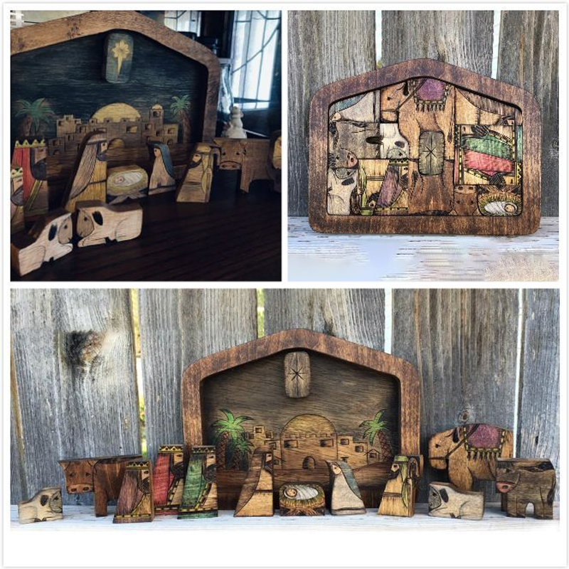 Wooden puzzle set by JéSus