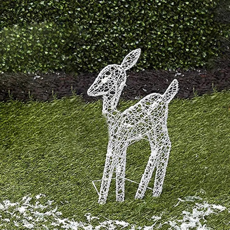 Christmas Lights Outdoor Reindeer Decoration Set