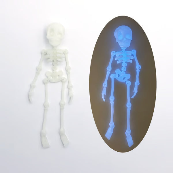 3D printed vintage skeleton magnetic figure
