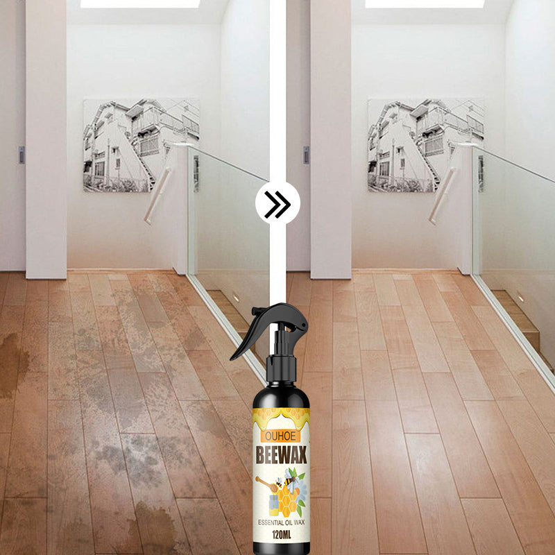 Natural micro-molecular bee wax spray