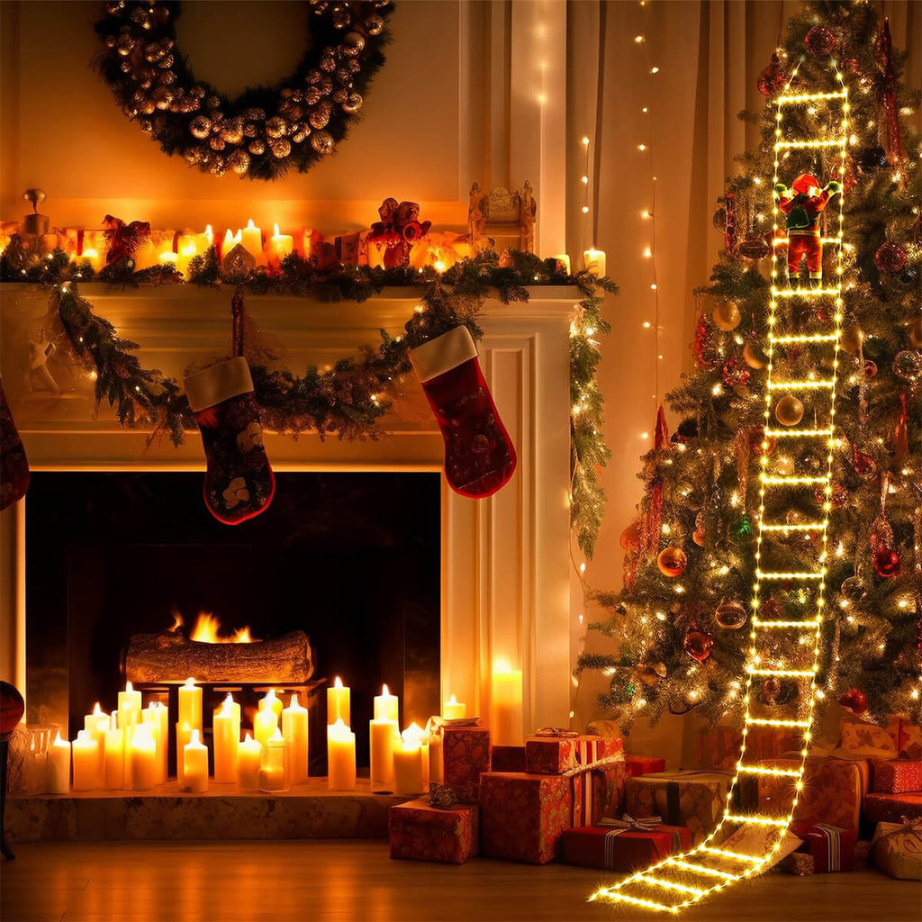 ClimbJoy - Festive Santa climbing ladder for Christmas coziness