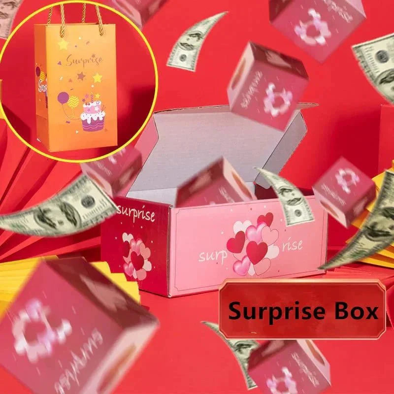 LumiAura Surprise Gift Box | Elegant pop-up memory box for birthdays, anniversaries & celebrations