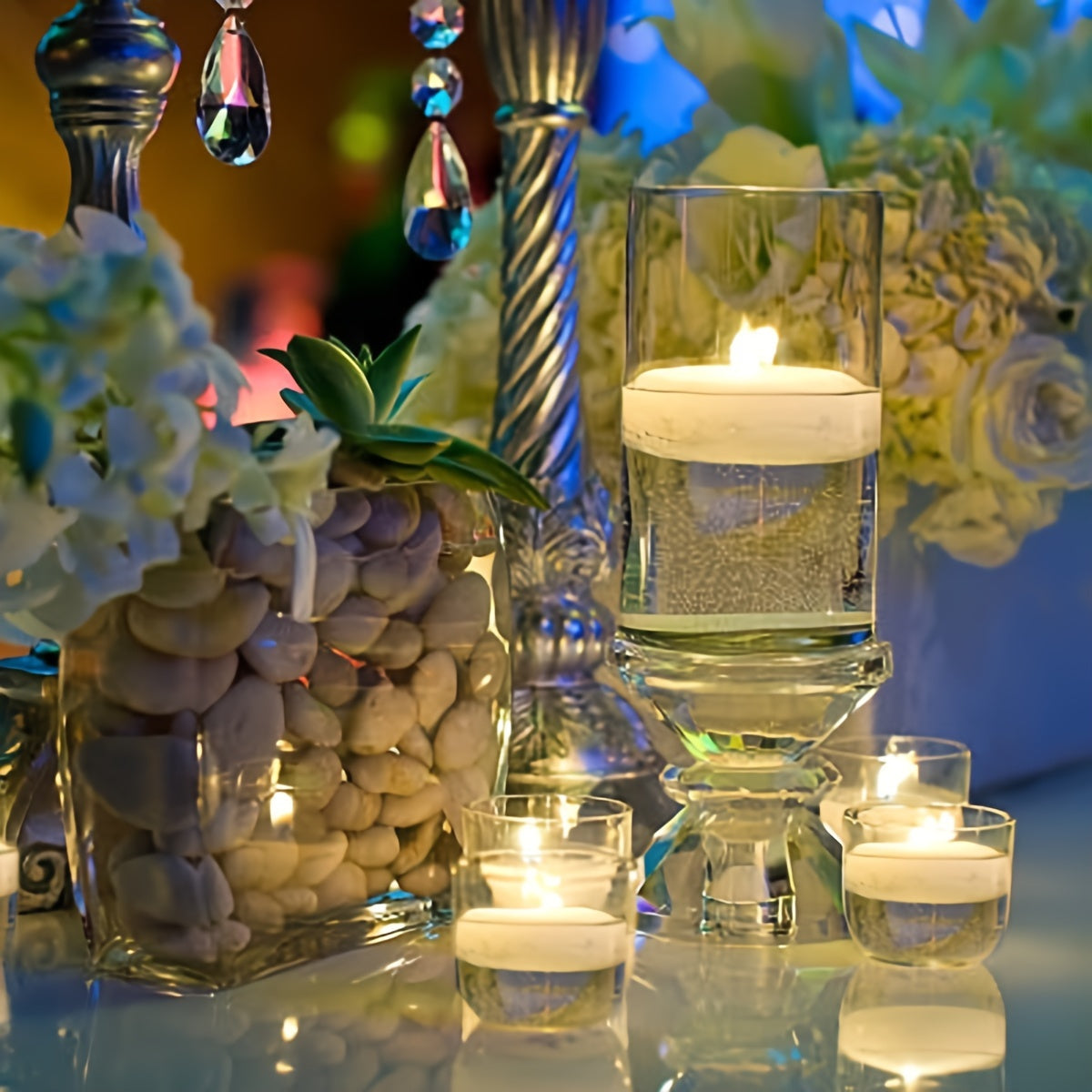 EnchantGlow - Premium Floating Candles for Magical Atmospheres