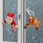 CrashBuddy Reindeer & Santa — Transform your window into the most spectacular Christmas show in the neighborhood