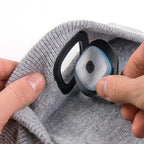 Beanie Hat with Rechargeable LED Headlight