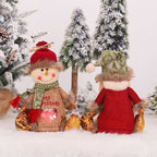 Christmas gift bag zipper design