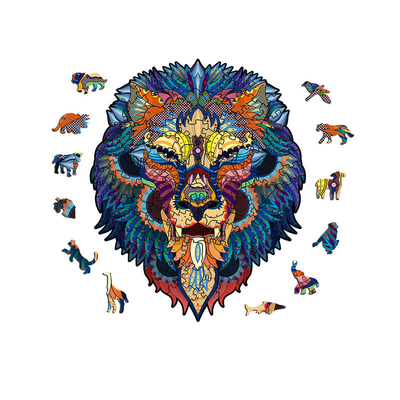 3D Wood Animal Puzzle