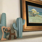 Animal Lover Wooden Sculpture Table Decoration