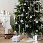 WinterGlans | Premium Crystal Clear Christmas Decorations Set