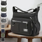 Men's messenger bag with multiple pockets