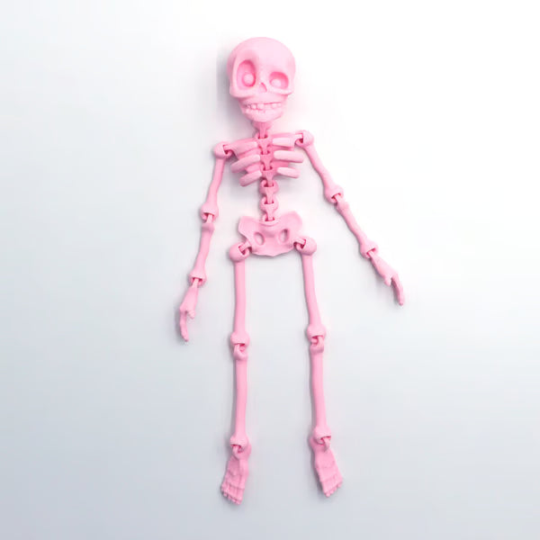 3D printed vintage skeleton magnetic figure