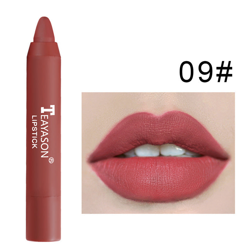 12 Colors Matte Lipstick Pencil