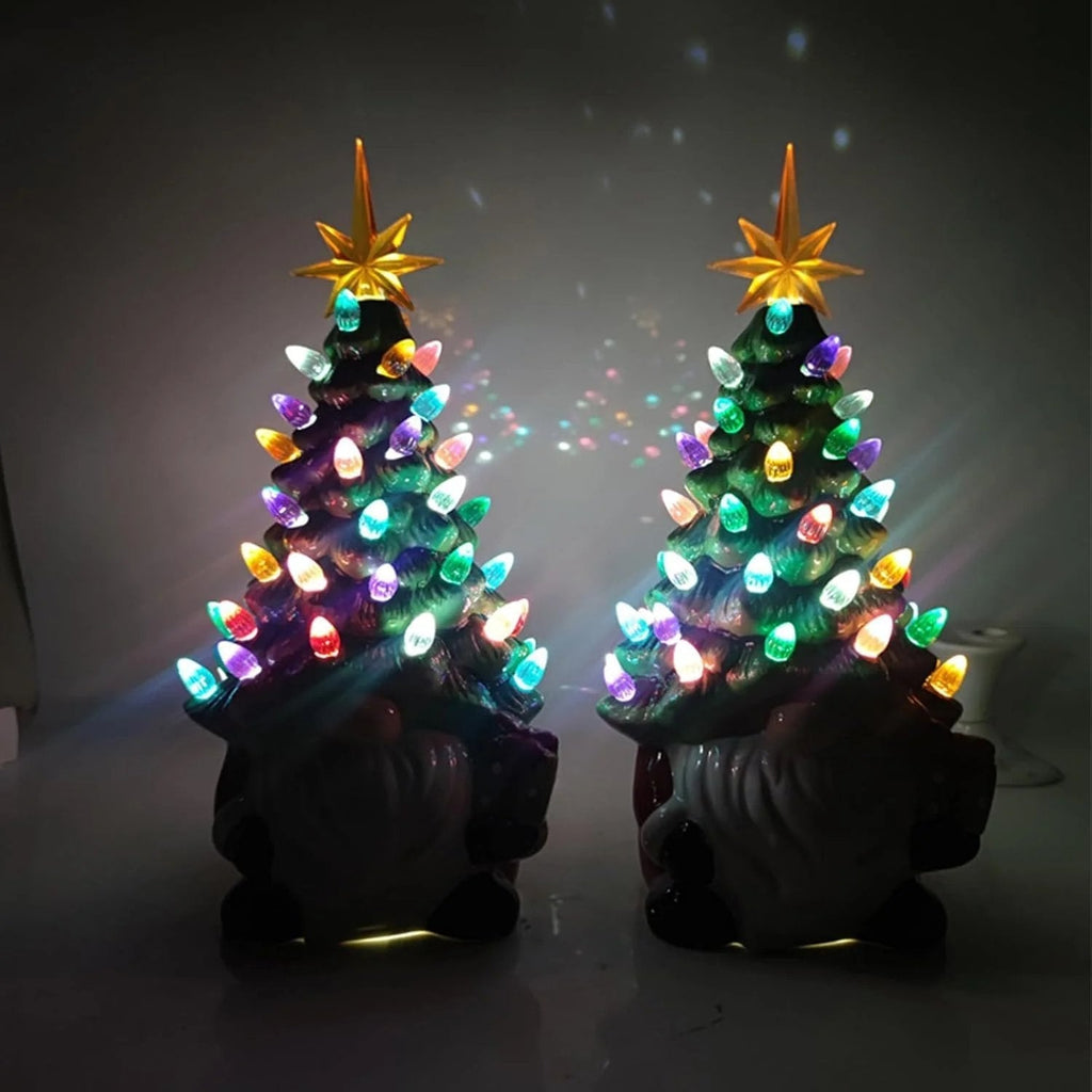 DIY Lighted Christmas Gnome Tree - A Heartwarming Gift for the Family