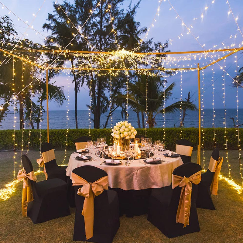 Twinkle Star 300 LED Window Curtain String Light