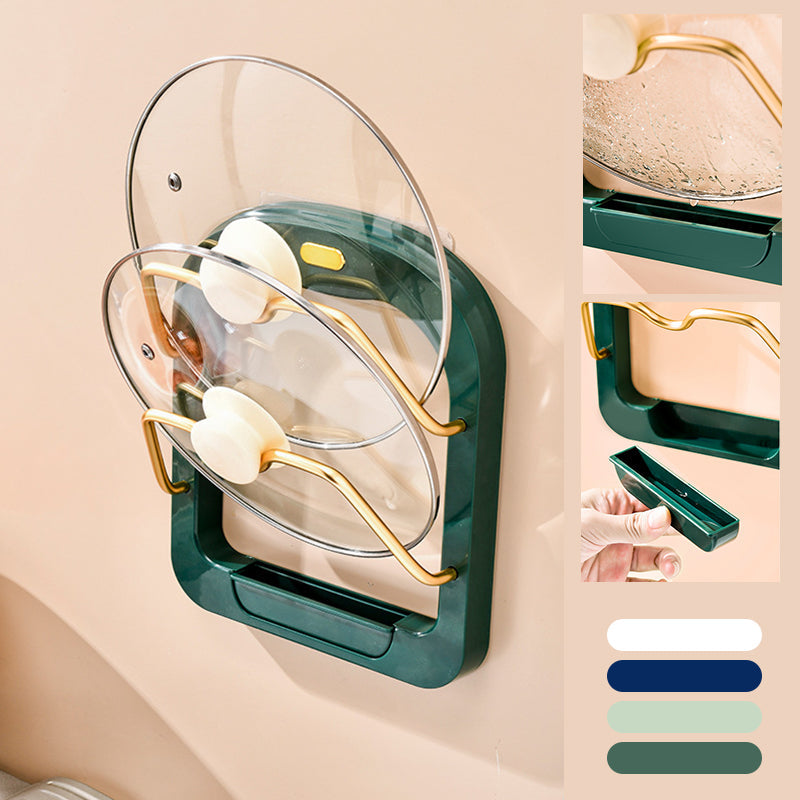 Wall Mounted Pot Lid Holder