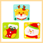 Christmas DIY Embroidery Doll Set