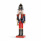 Nutcracker Soldier | Wooden Figure Erzgebirge 30 cm Vintage