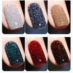 High-Density Glitter Nail Gel Polish