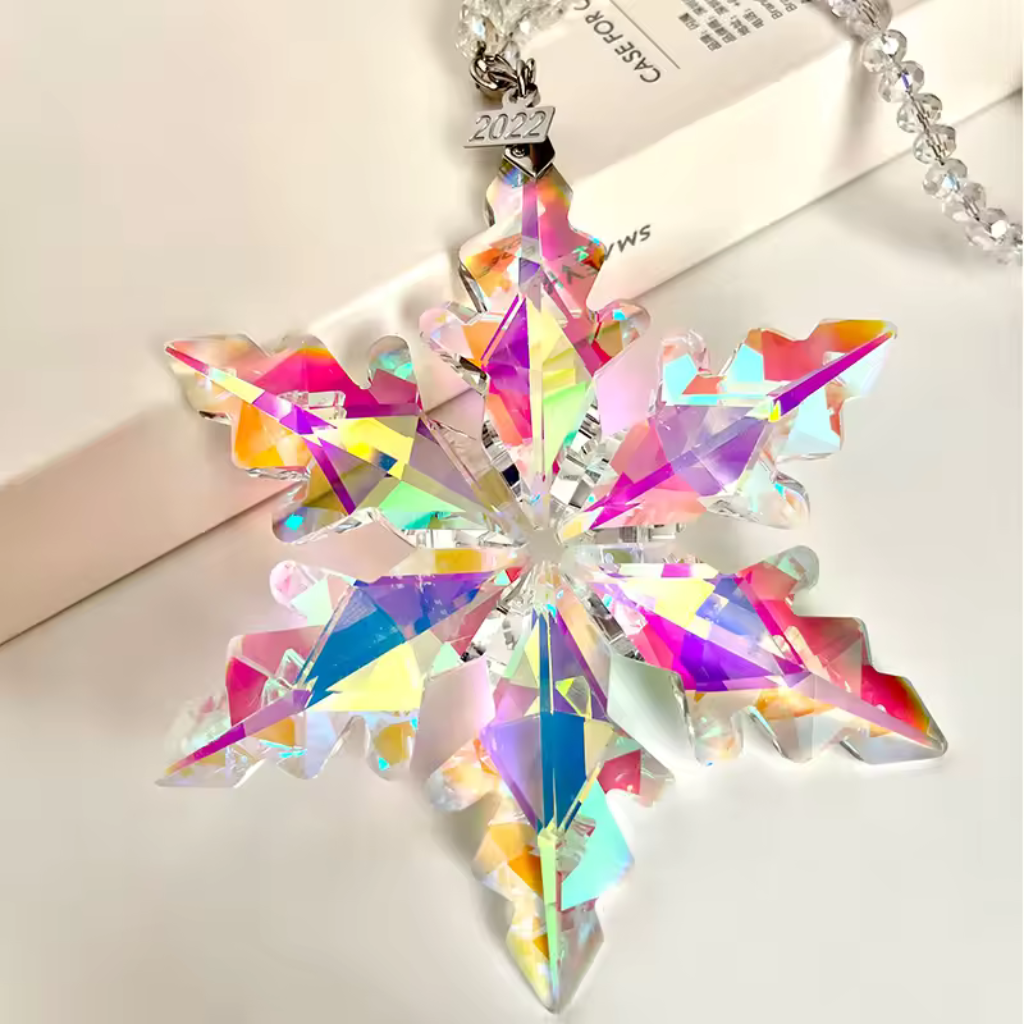 Crystal Ornament | K9 Hanging Decoration for Christmas Tree & Car Rearview | Gift-Ready Packaging