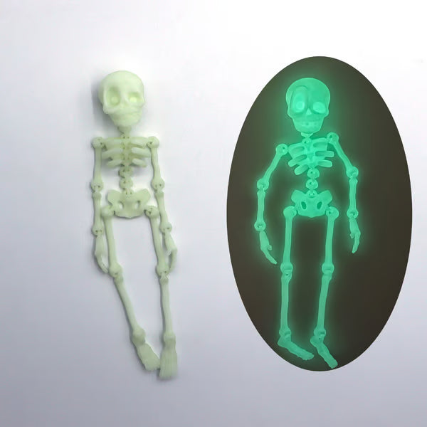 3D printed vintage skeleton magnetic figure