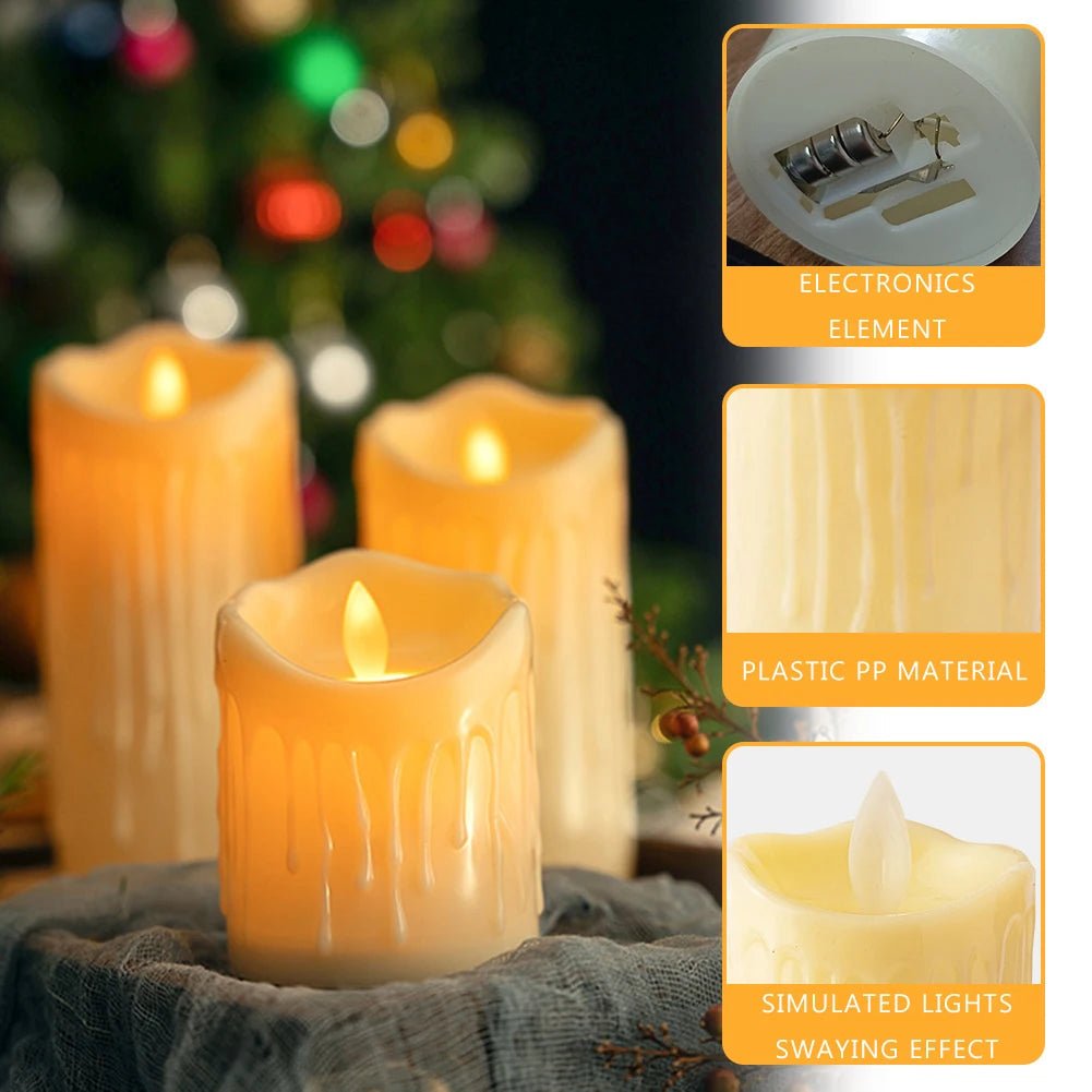LumiFlame – LED Candles with Realistic Flickering Light