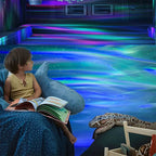 2-in-1-Northern Lights and Ocean Waves Projector