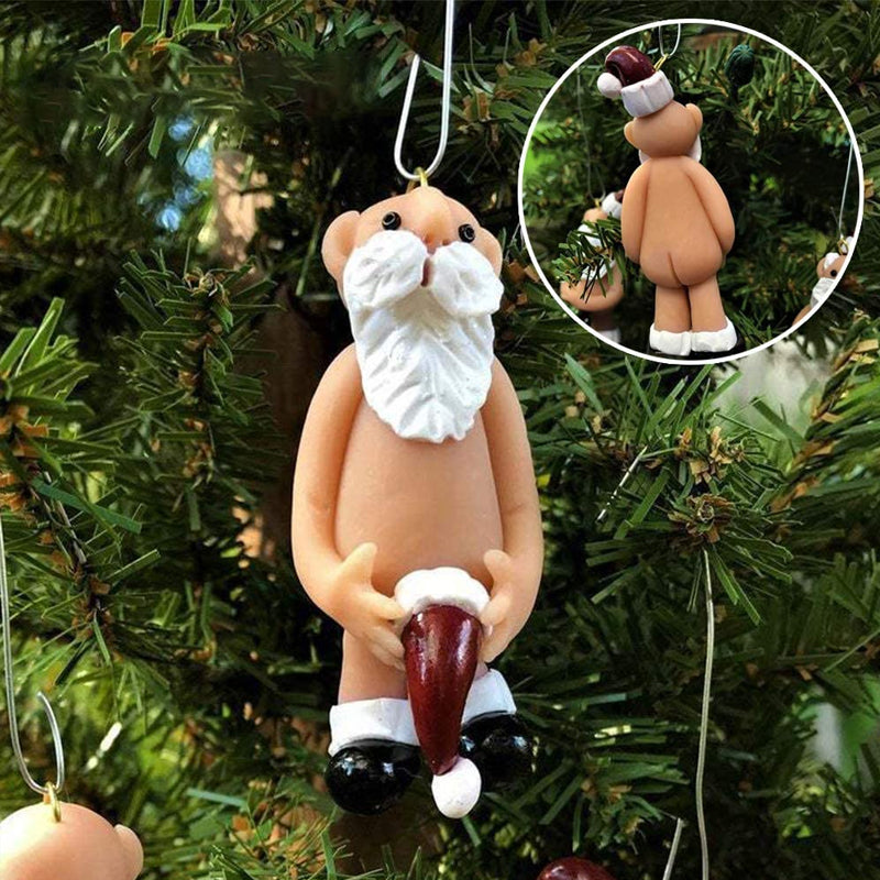 🎄Santa Claus Pendant Resin Christmas Tree Hanging Decoration
