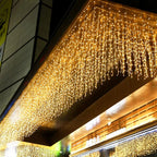 Atmospheric Icicle Lights - FrostGlow