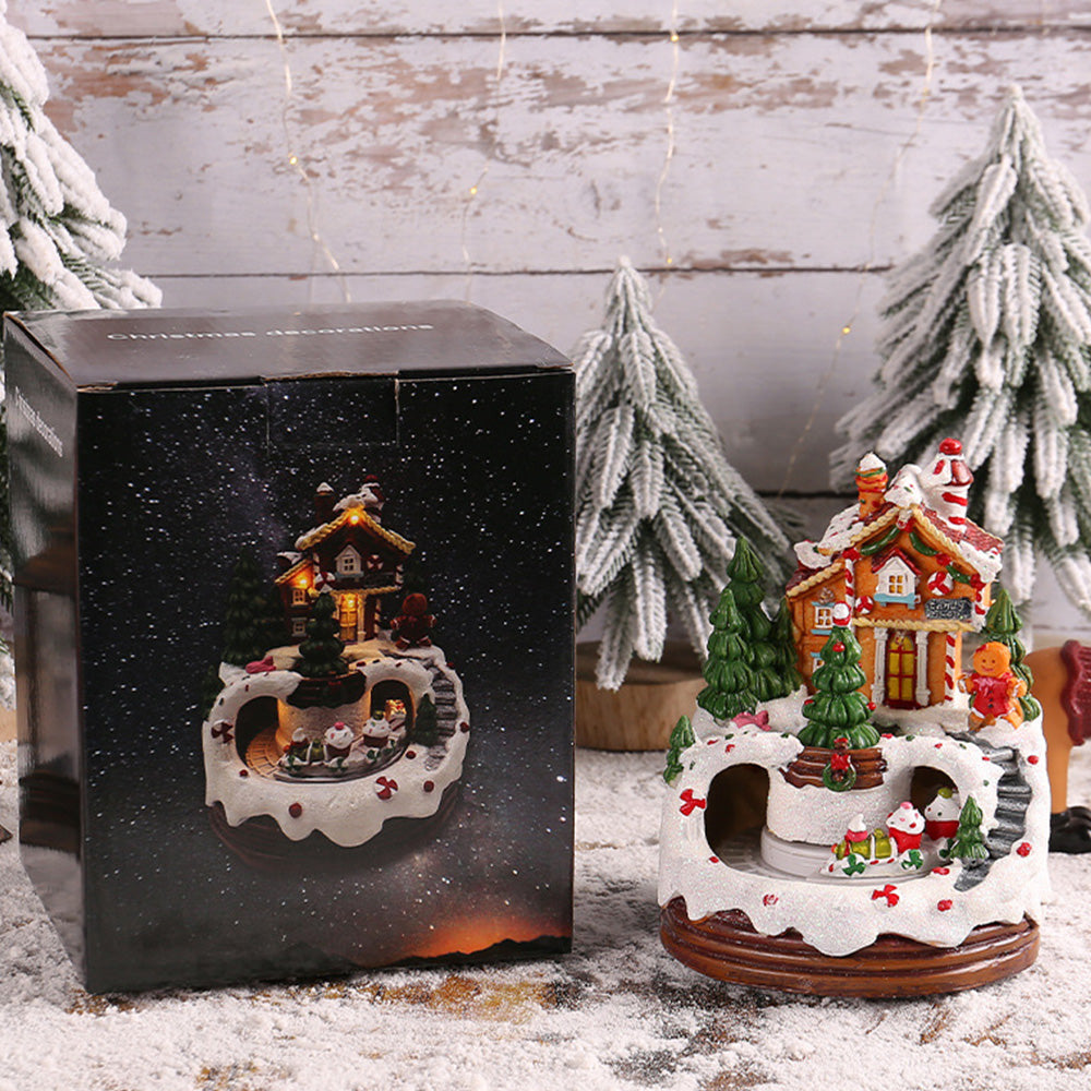 Christmas Ornament with LED Lights and Music
