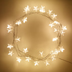 Christmas Decorations LED Star String Lights