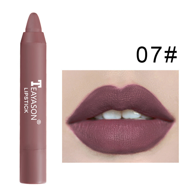 12 Colors Matte Lipstick Pencil