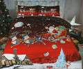 Christmas Greetings KING Size Duvet Set