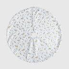Feather Christmas Tree Skirt
