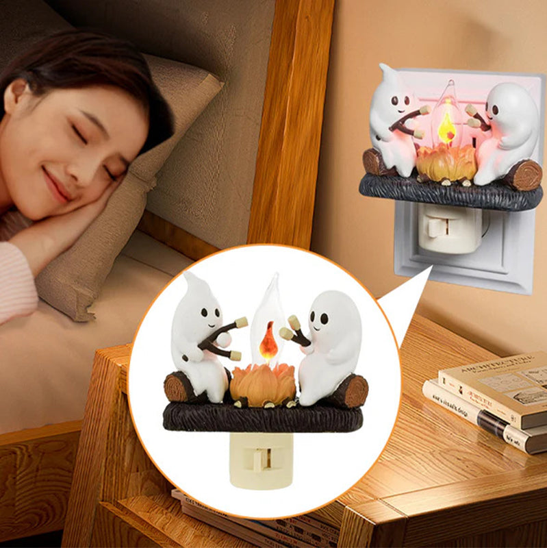 Ghostly Campfire Flicker Light