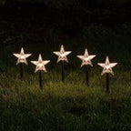 Decorative LED Pathway Lights for Christmas Gardens