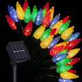 SunBerry Solar-Strawberry-Light String | 8 Light Modes | Color Change & Solar Powered | For Garden, Balcony & Christmas