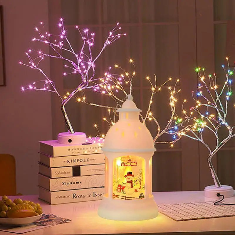 SantaGlow - LED lanterns with Santa Claus motif for a festive and cozy Christmas atmosphere