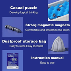 Magnetic chess set