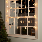 Christmas Decorations Star Curtain Lights