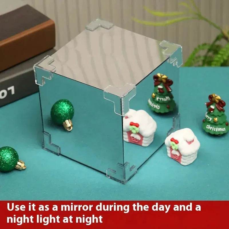 Christmas Cube Night Light Lamp Desktop Decoration Christmas gifts