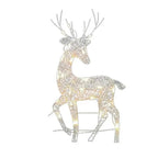 Christmas Lights Outdoor Reindeer Decoration Set